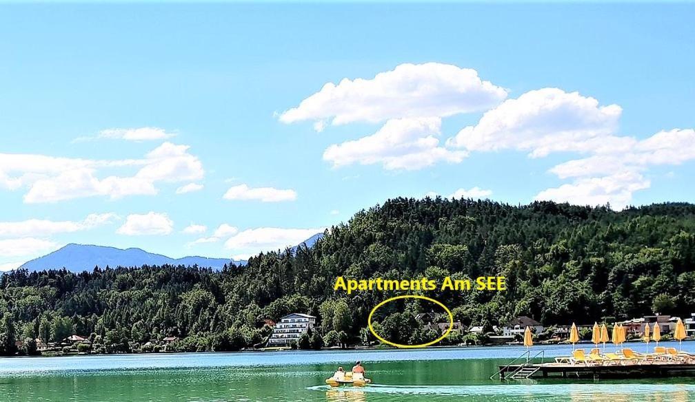 Apartments Am See Lago Klopein Exterior foto