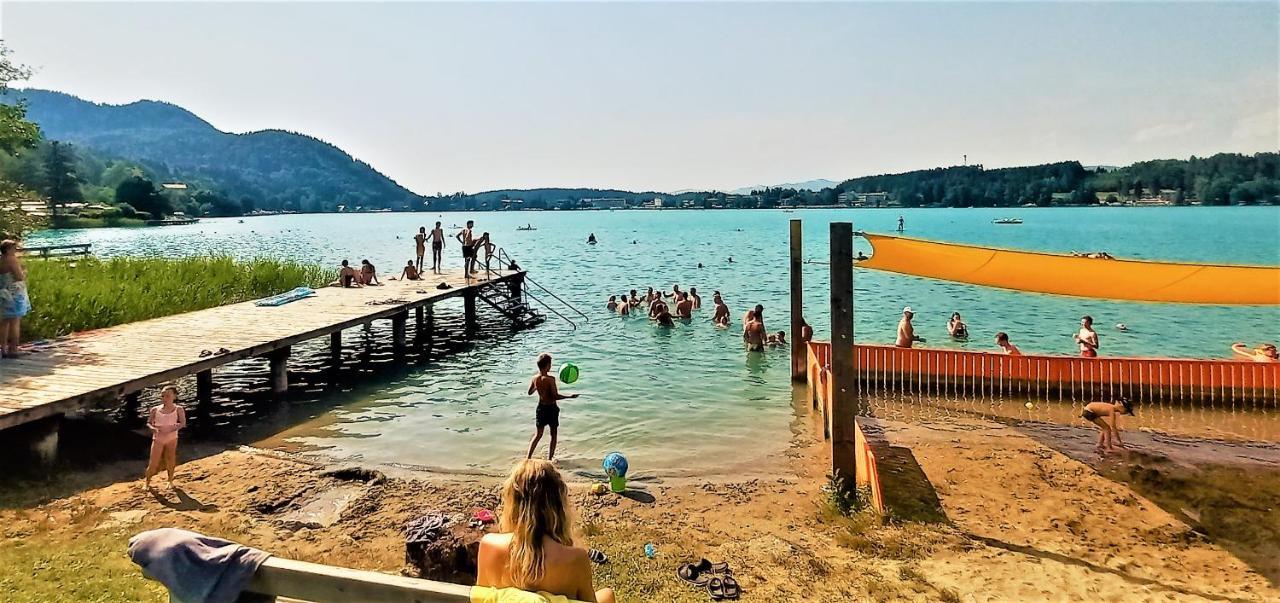 Apartments Am See Lago Klopein Exterior foto